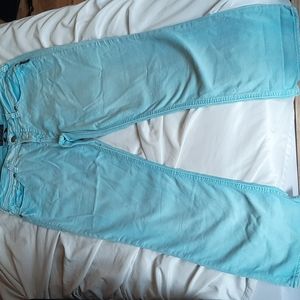 Silver Jeans Blue Suki Capris size 32